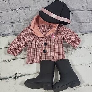 Battat Our Generation Doll Clothes Lot Equestrian Horse Riding Jacket Hat Boots